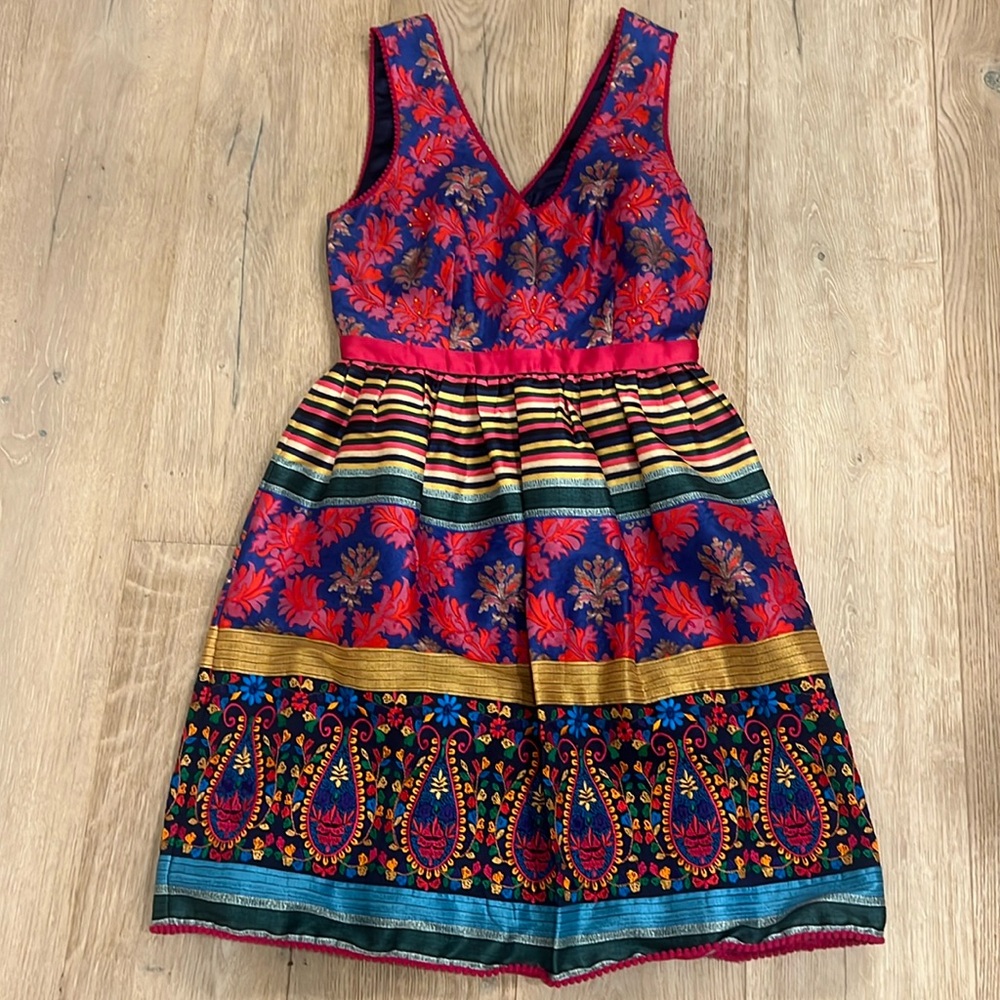 Payal Jain Anthropologie Francesca Dress Womens Size 4